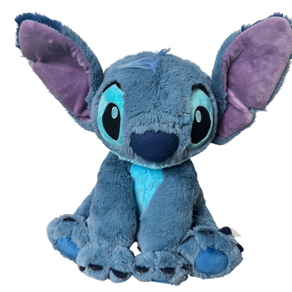 Disney Other - Disney Store Stitch Plush Lilo & Stitch Blue Soft Toy 15 Inch Experiment 626
